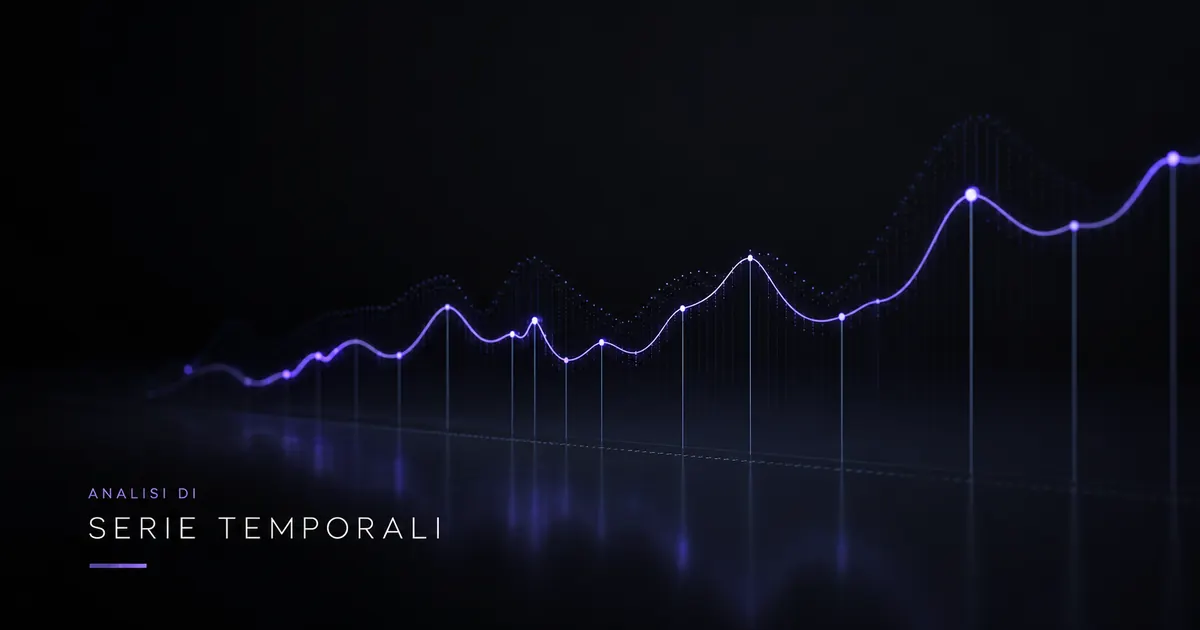 Grafico di analisi serie temporali di telemetria in TLM